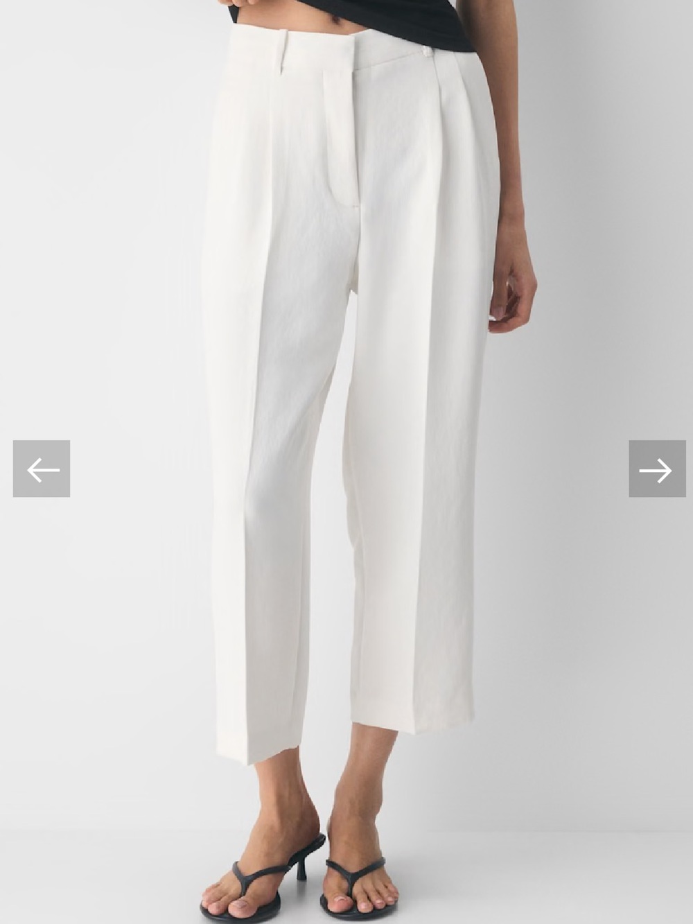 Wilfred Effortless Cropped Trousers